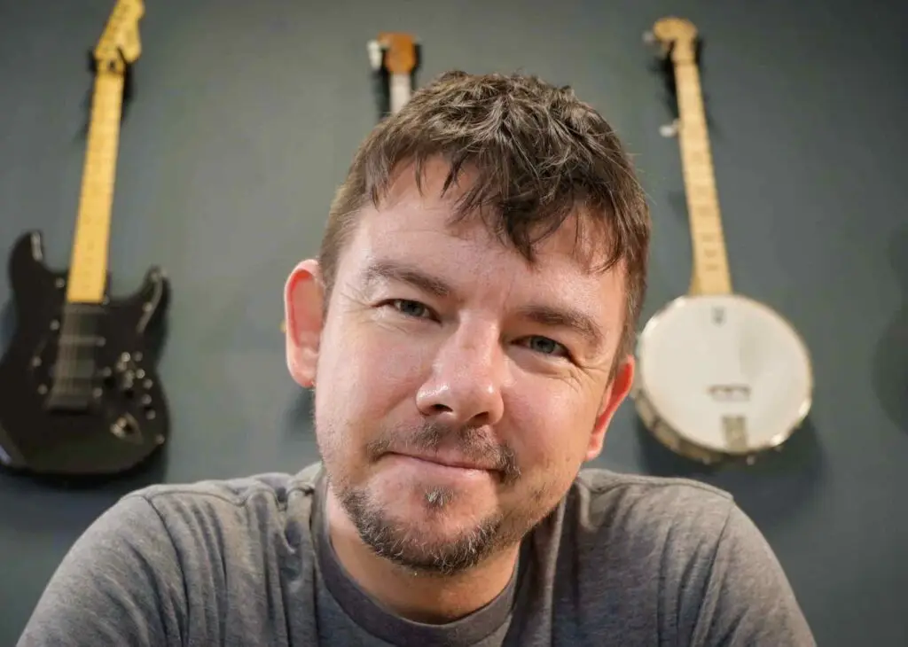Guitar teacher, TeJay Rogers. 